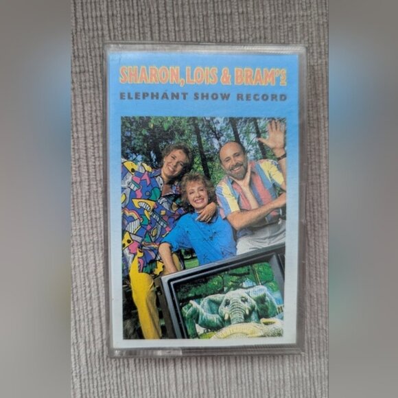 Sharon, Lois & Brams Elephant Show Record Cassette Tape - Picture 1 of 2